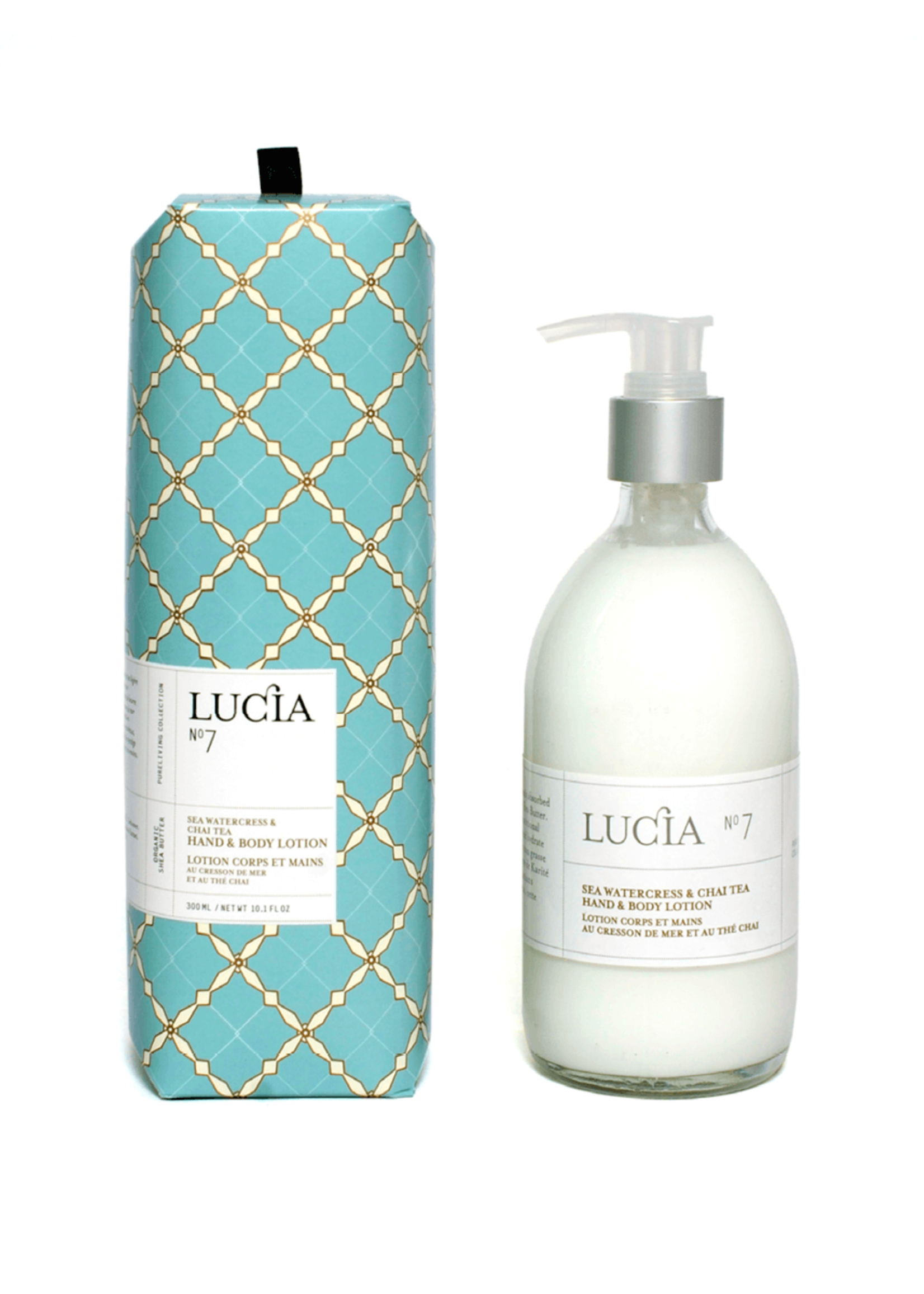 lucia N°7 Sea Watercress & Chai Tea Hand & Body Lotion