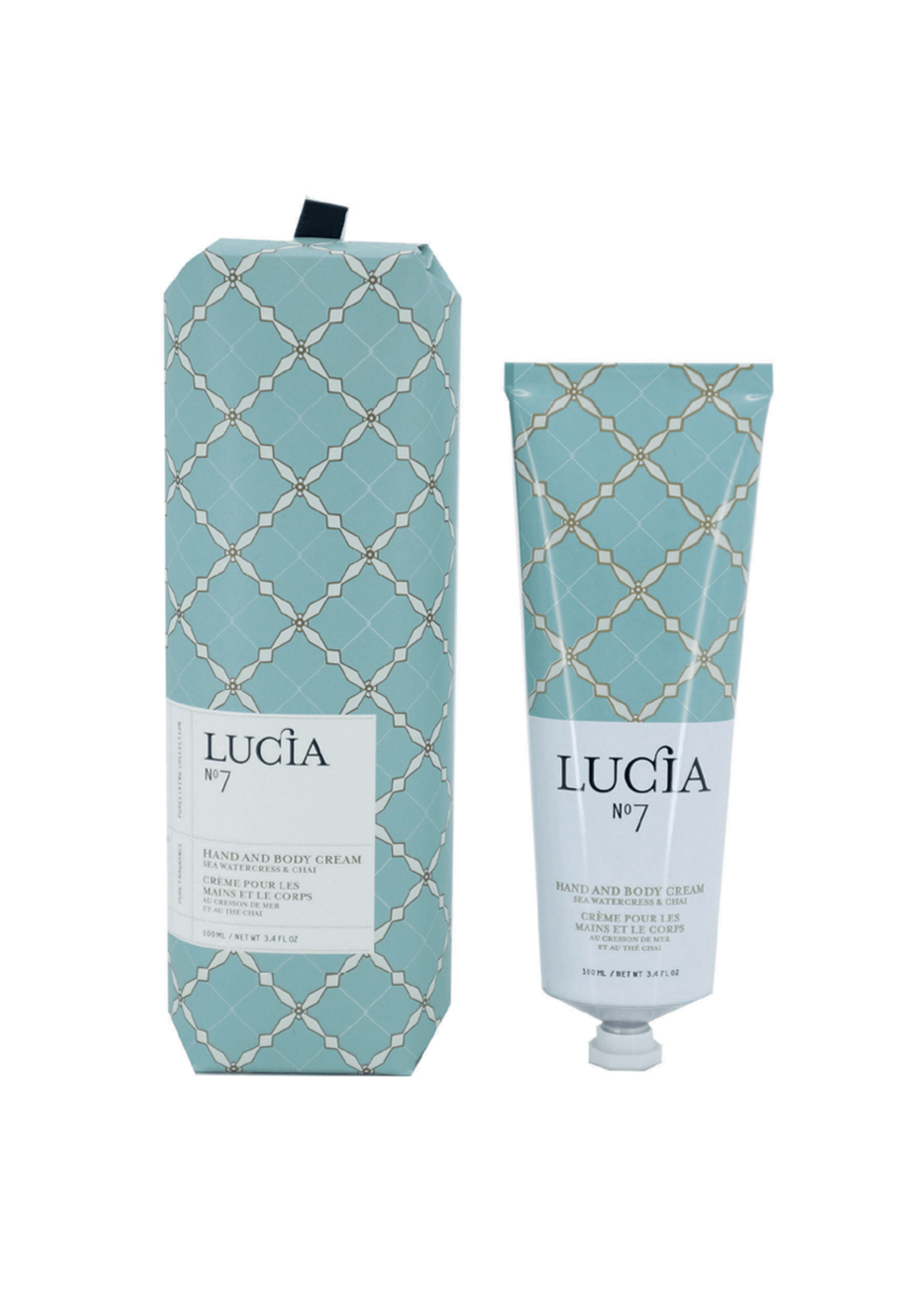lucia N°7 Sea Watercress & Chai Tea Hand & Body Cream