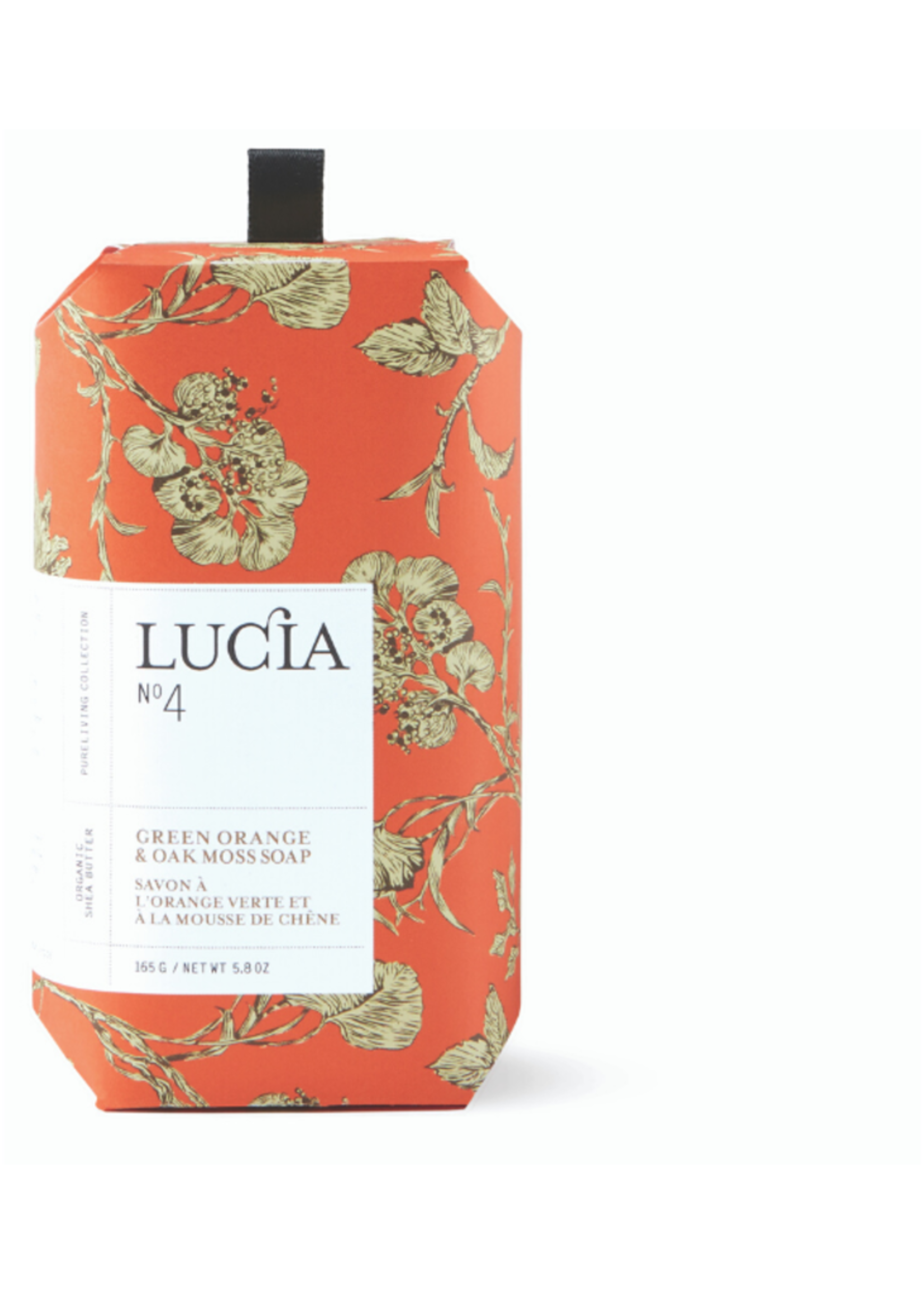 lucia N°4 Green  Orange & Oak Moss Bar Soap