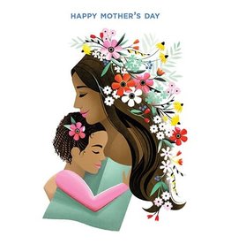 Happy Mother's Day - Flowery Embrace