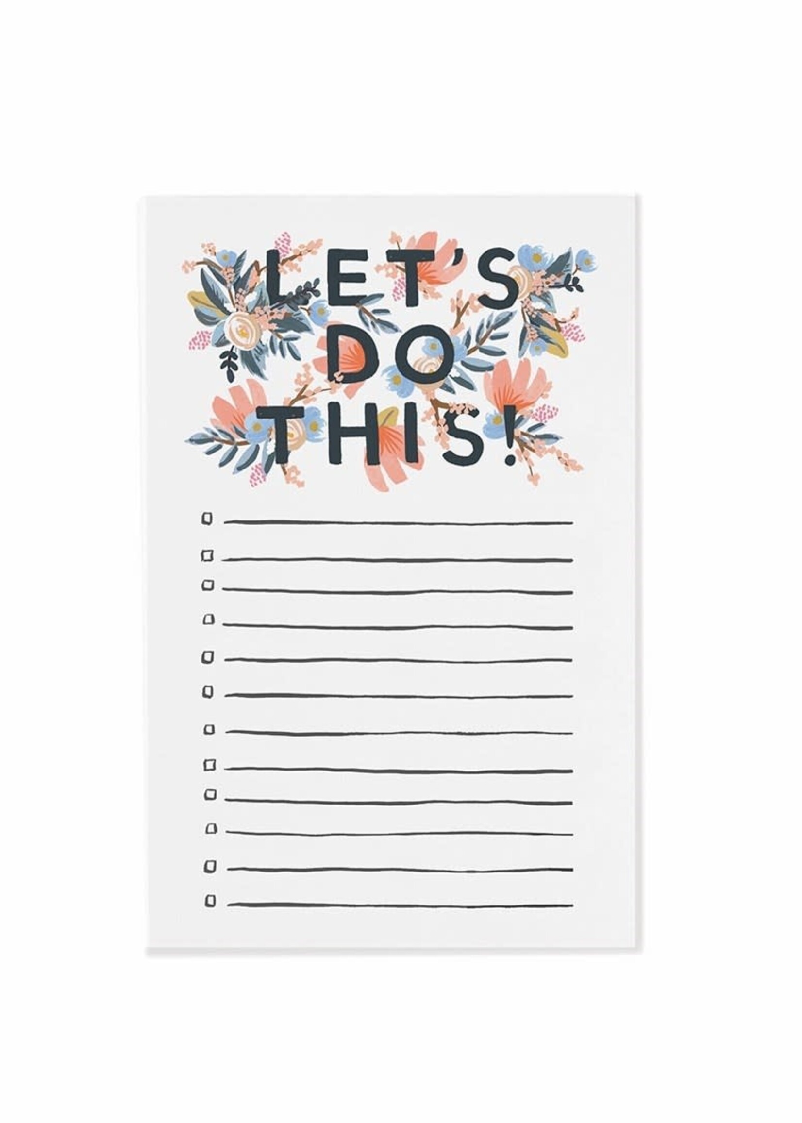 Rifle Paper co Rifle Paper ~ Notepad ~ Let's Do This