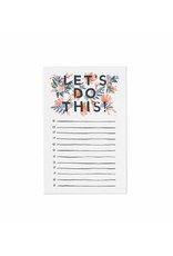 Rifle Paper co Rifle Paper ~ Notepad ~ Let's Do This