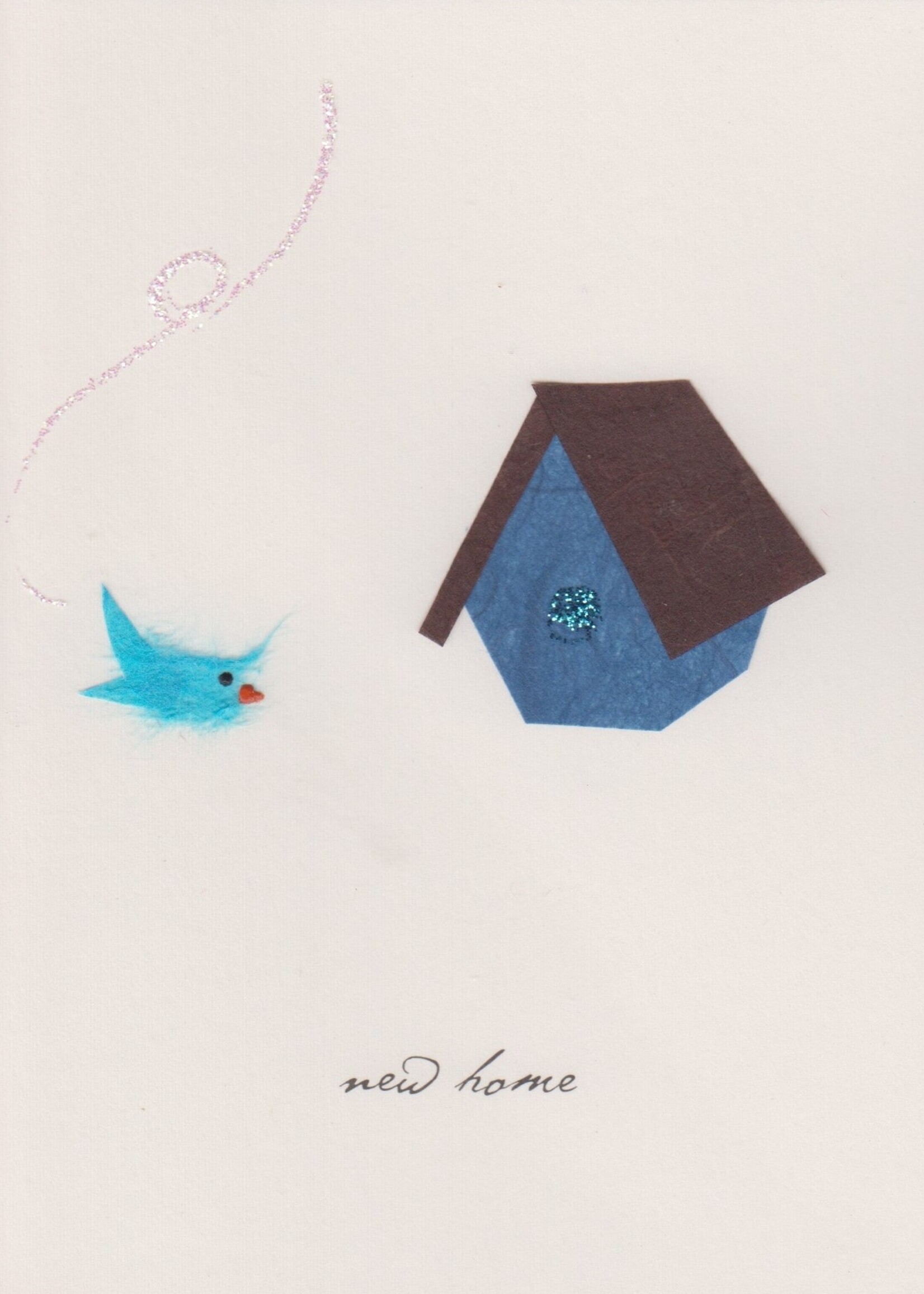 Flaunt Cards New Home - Birdhouse