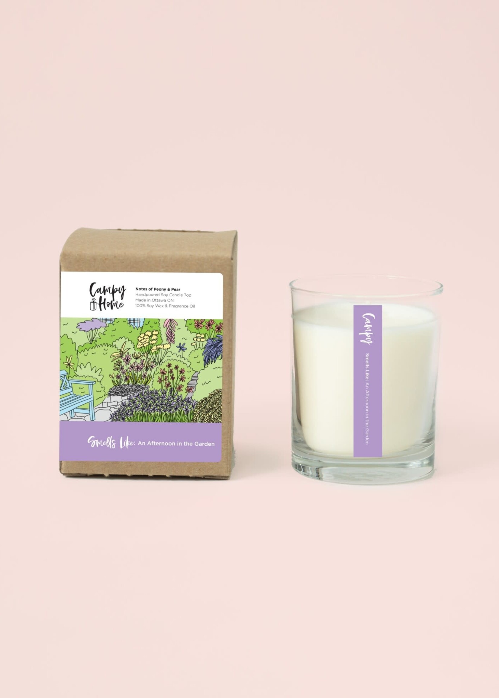 Campy Candles Smells Like: An Afternoon In The Garden