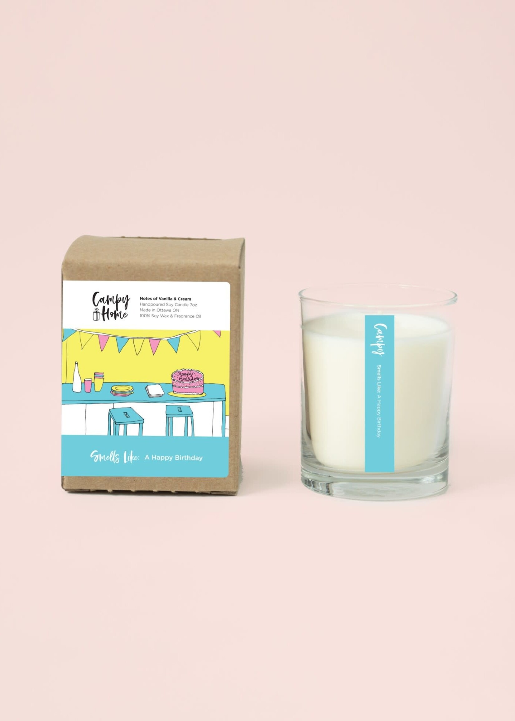 Campy Candles Smells Like: A Happy Birthday