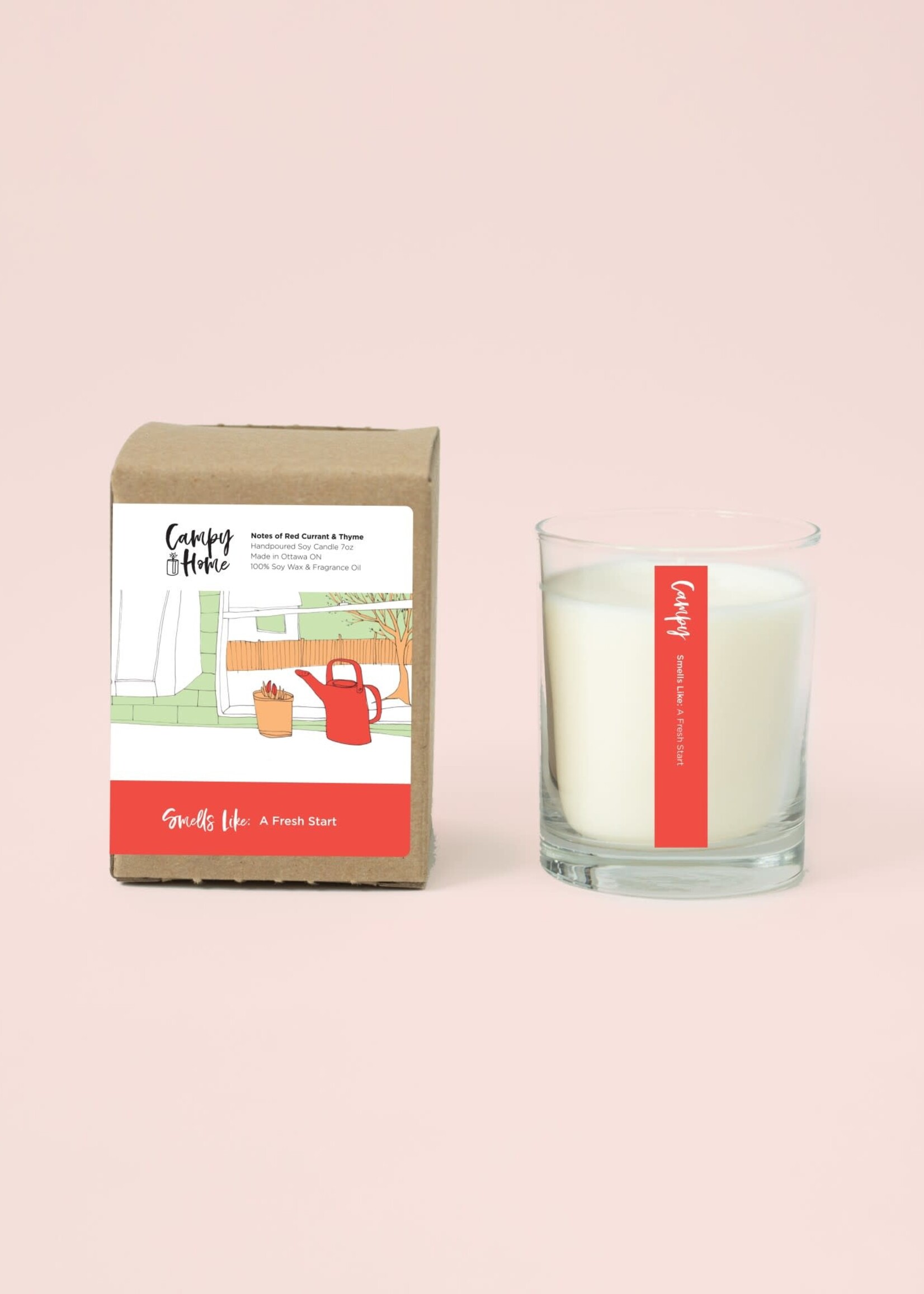 Campy Candles Smells Like: A Fresh Start
