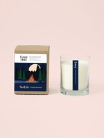 Campy Candles Smells Like: Fireside Memories