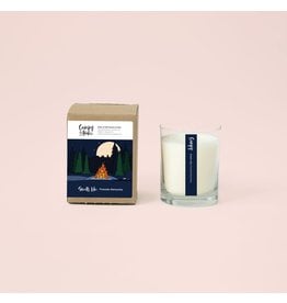 Campy Candles Smells Like: Fireside Memories