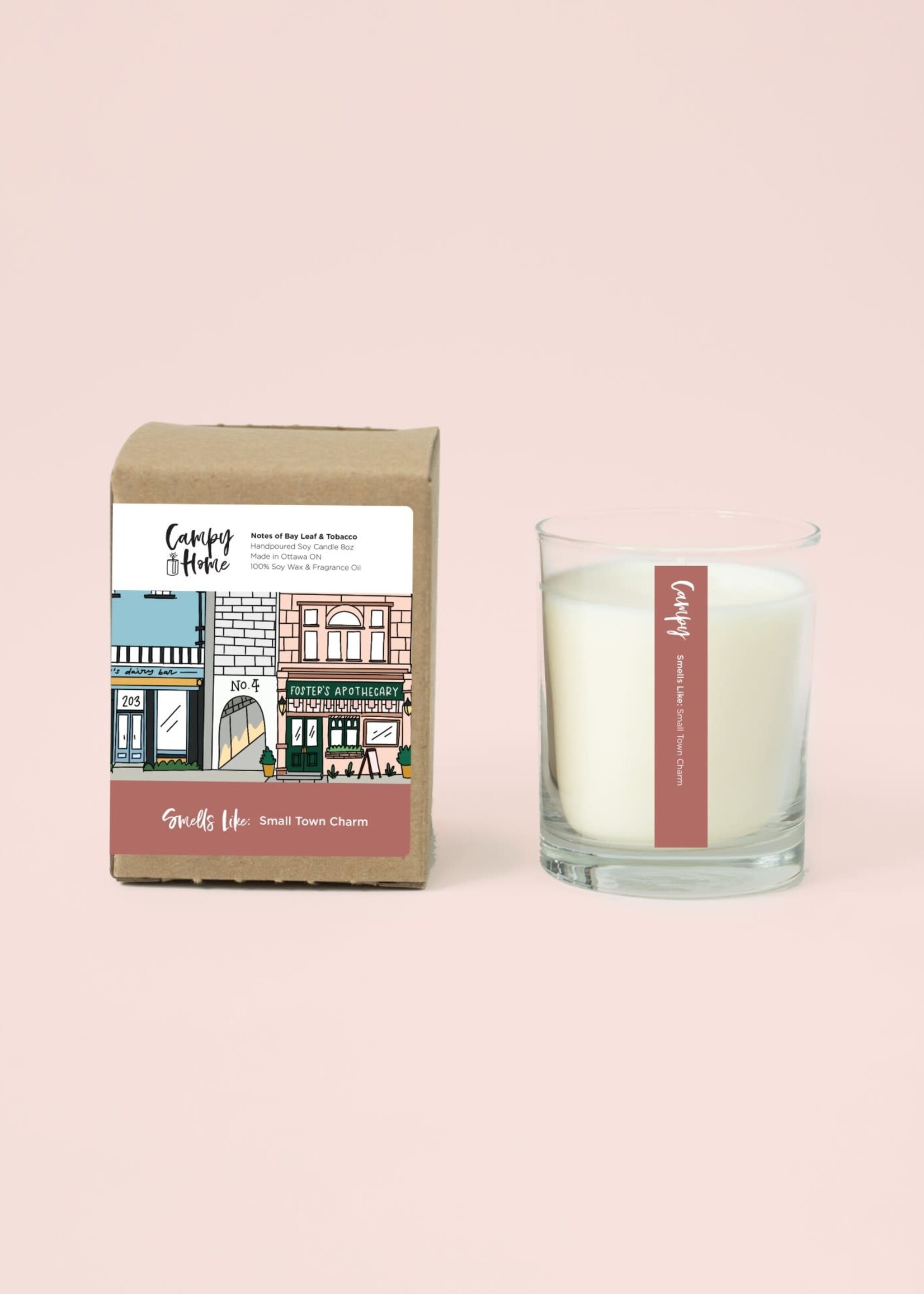 Campy Candles Smells Like: Small Town Charm
