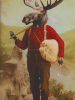 Lumberjack Marvin Moose
