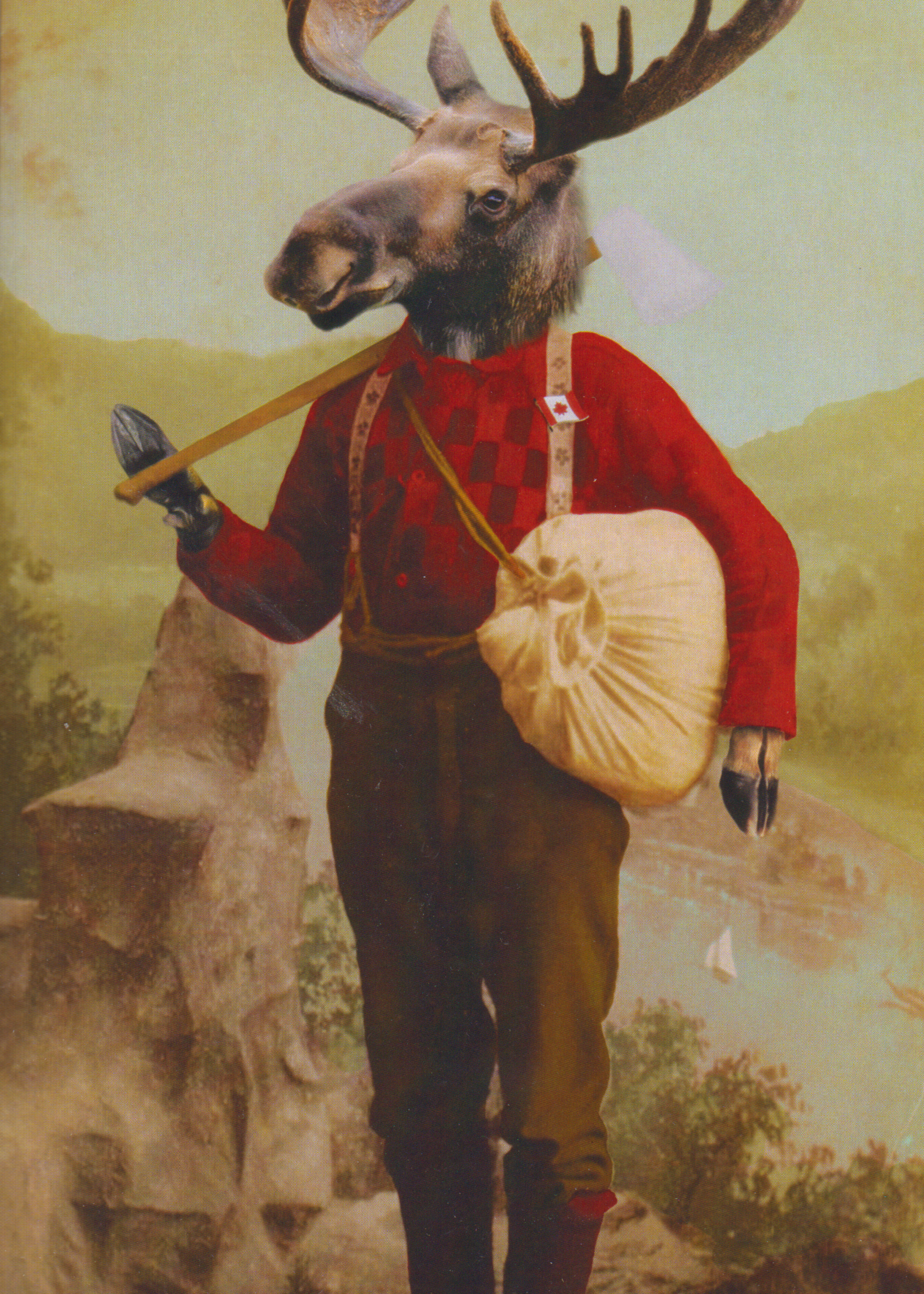 Lumberjack Marvin Moose