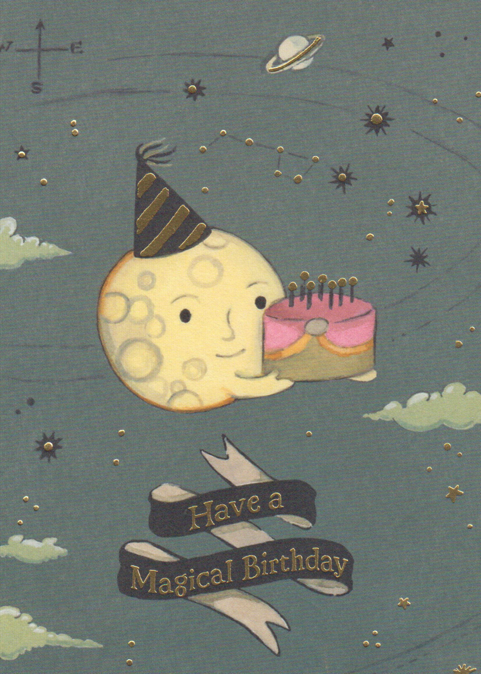 Have A Magical Birthday - Moon Cake