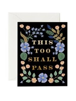 Rifle Paper co This Too Shall Pass