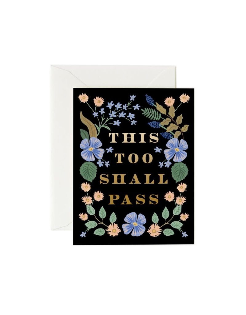 Rifle Paper co This Too Shall Pass