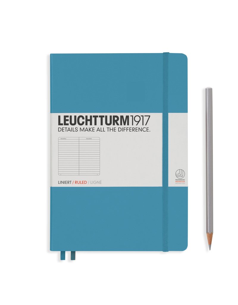 Leuchtturm Leuchtturm1917 A5 Hardcover Ruled Notebook