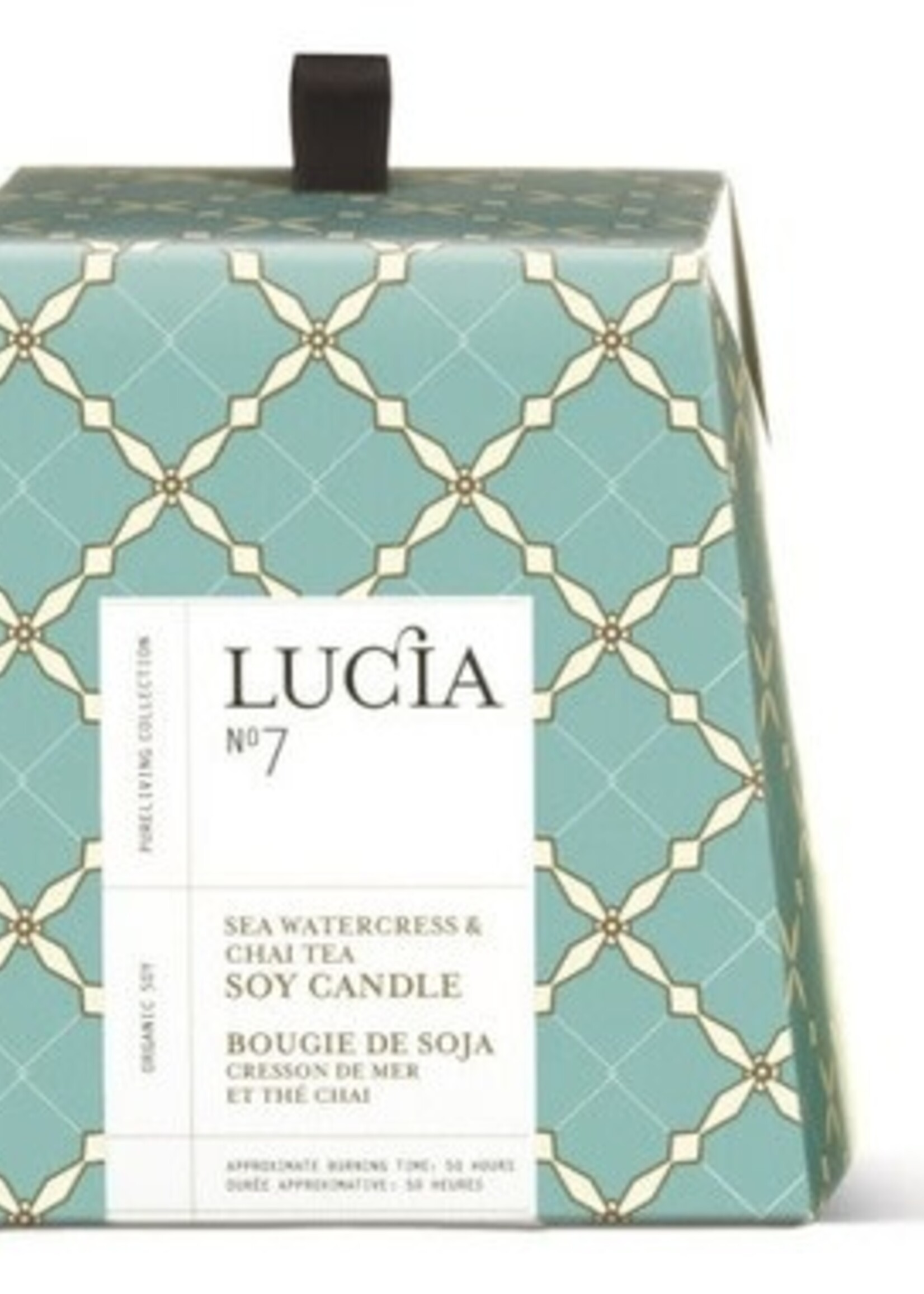 lucia N°7 Sea Watercress & Chai Tea Soy Votive