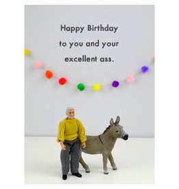 Bold & Bright Happy Birthday ~ Excellent Ass