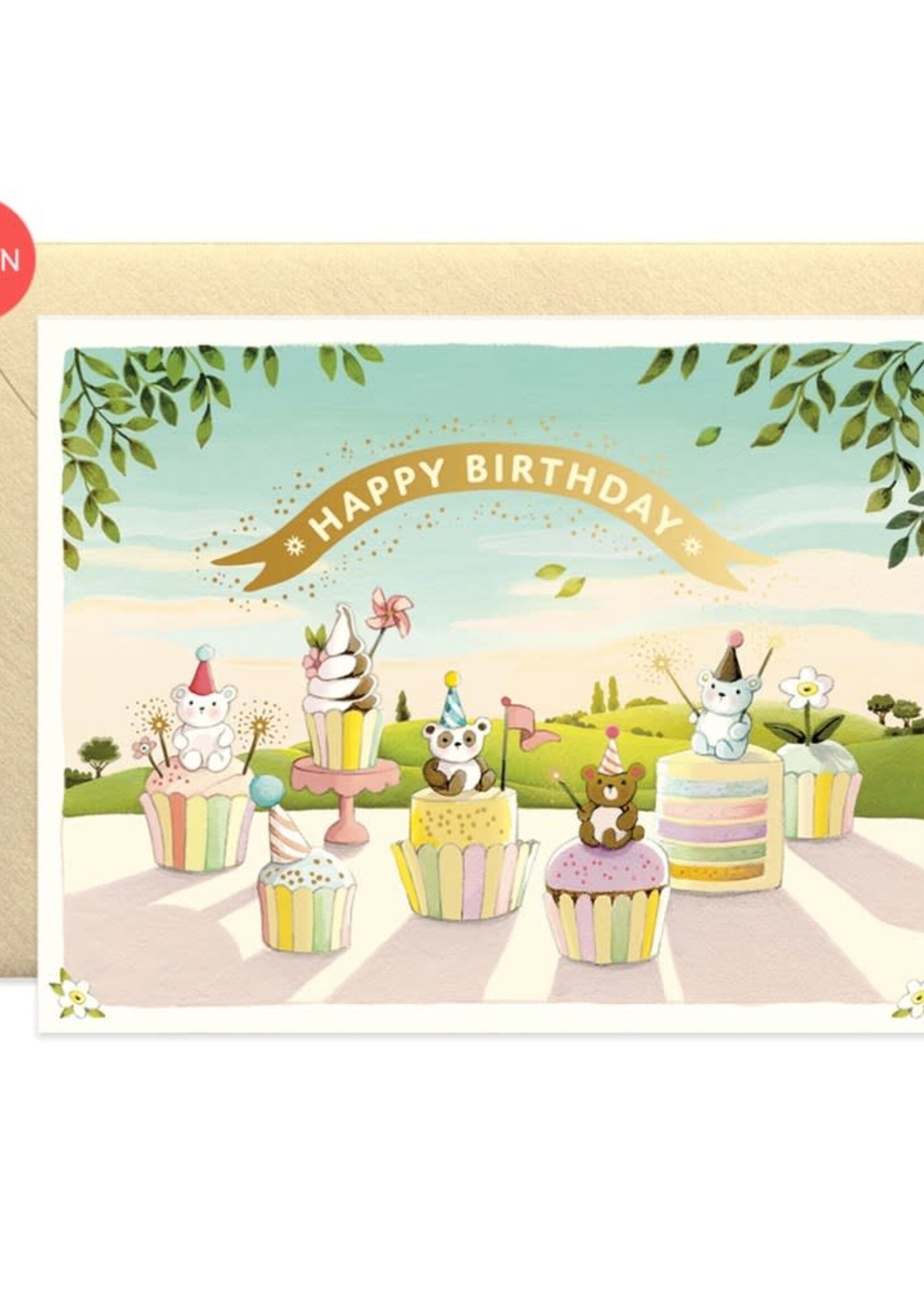 JooJoo Happy Birthday ~ Cupcake Bears