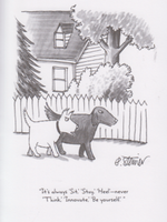 Nelson Line It's always sit, stay, heel