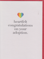 Design With Heart Heartfelt Congratulations - Adoption