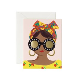 Rifle Paper co Rifle Paper Co ~ Birthday Girl Wearing A Scarf