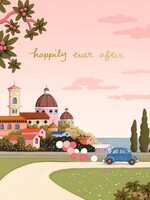 Happily Ever After ~ Pink Sky
