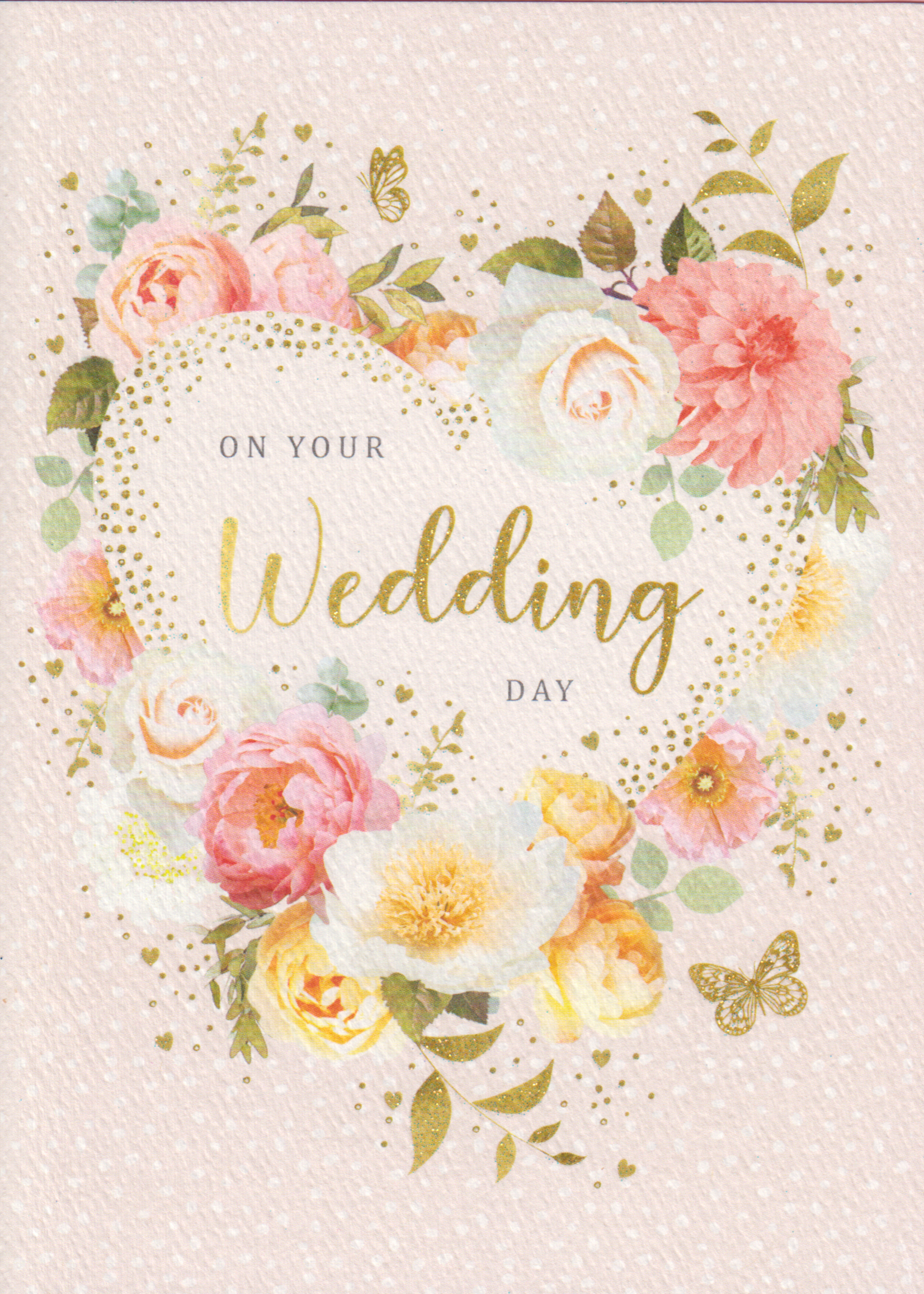 On your wedding day