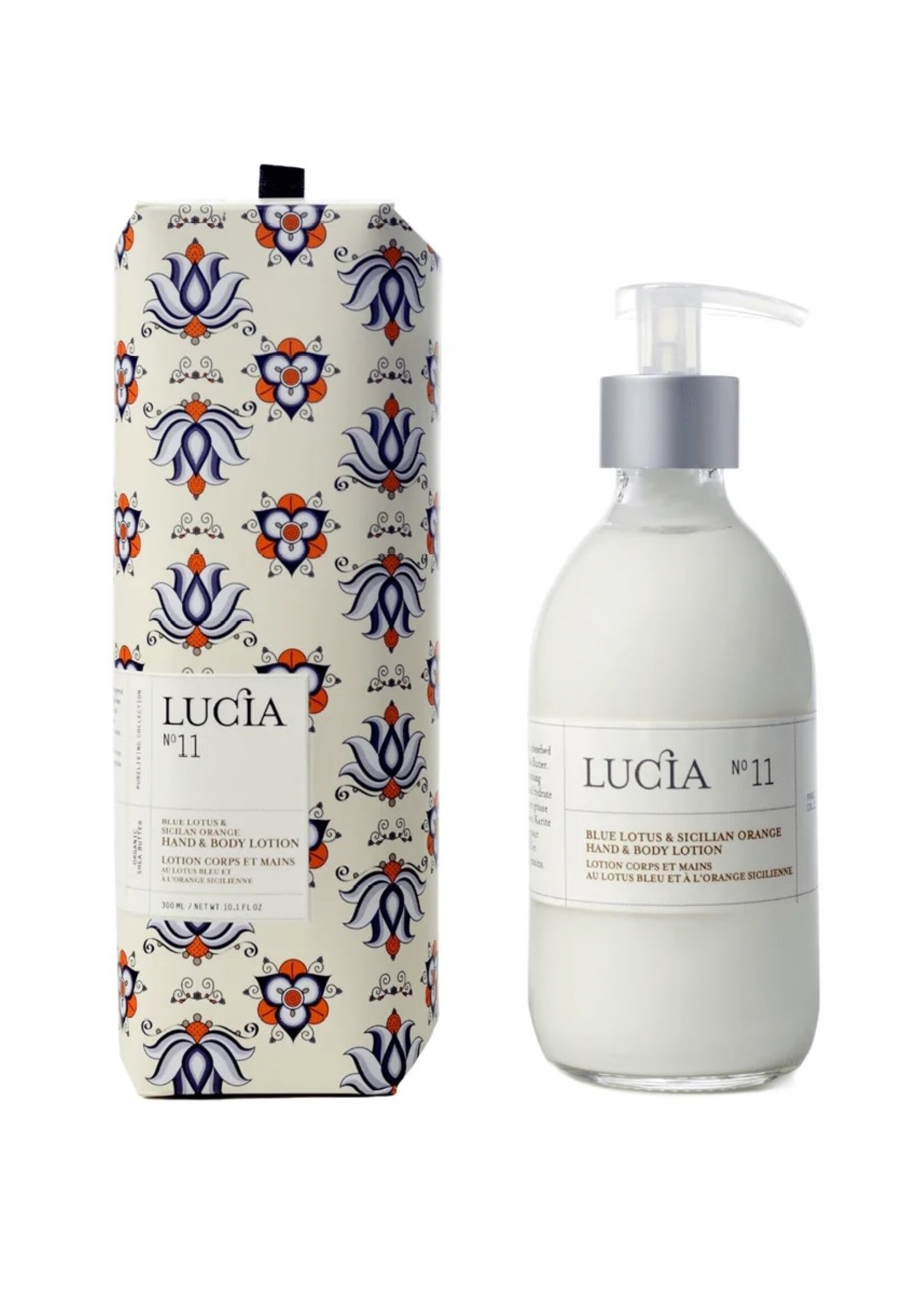 lucia N°11 Blue Lotus & Sicilan Orange Hand & Body Lotion