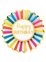 Talking Tables Rainbow Brights Happy Birthday Badge