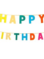 Talking Tables Rainbow Happy Birthday Garland - 10ft