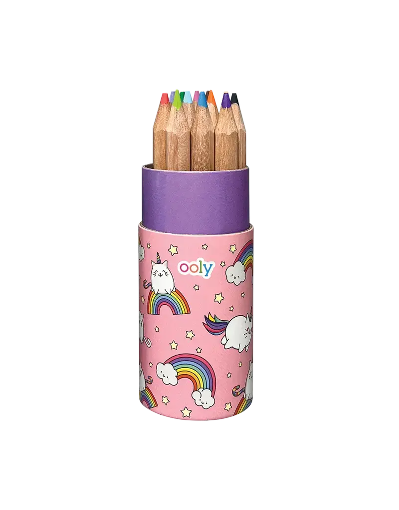 Ooly Draw 'n Doodle Mini Coloured Pencils & Sharpner
