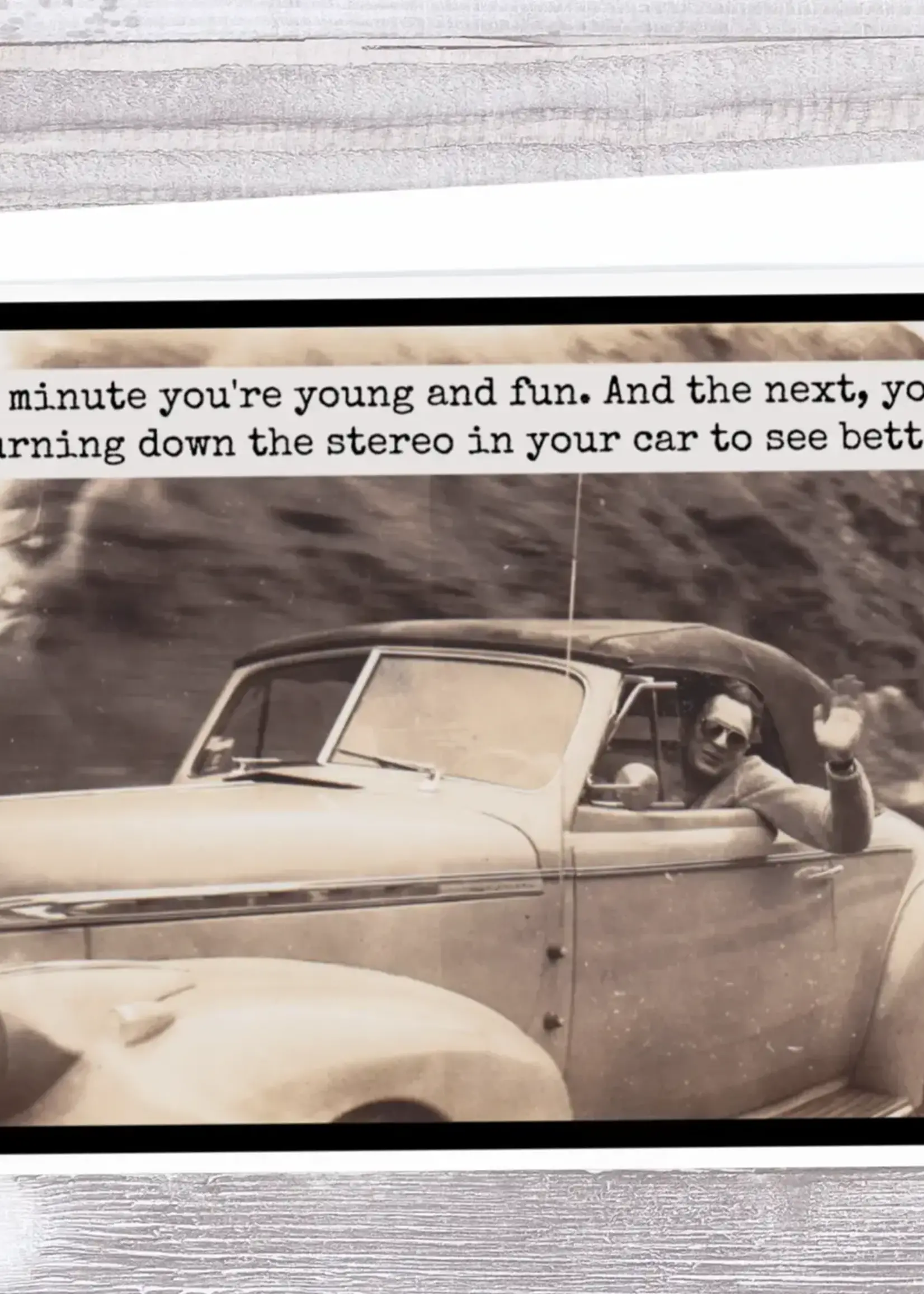 One Minute You’re Young and Fun /Turning Down The Stereo