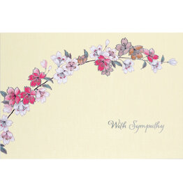 Peter Pauper Boxed Notes ~ Sympathy Floral
