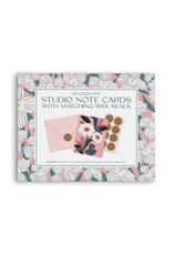 studio oh Blooming Notecards with Wax Seal
