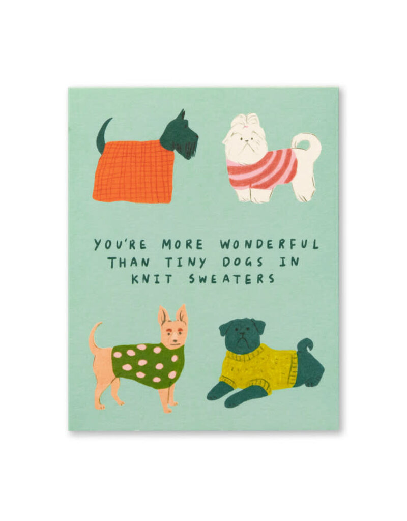 Compendium You're more wonderful than tiny dogs