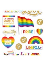 Paper House Love Is Love Stickers