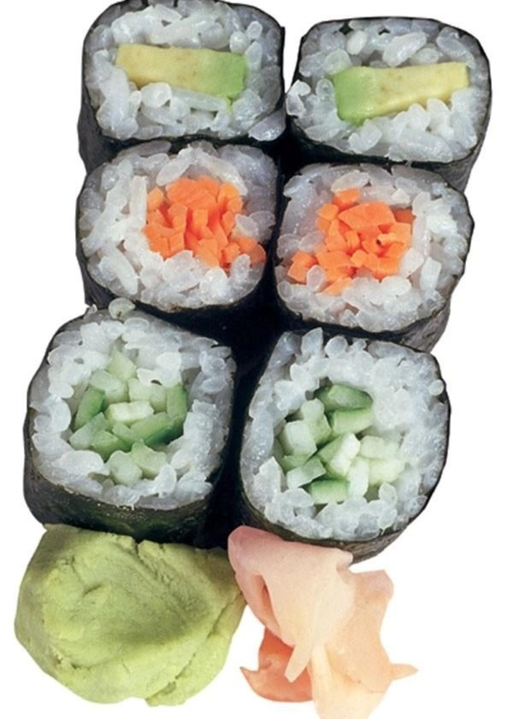 Paper House Die Cut Sushi Card