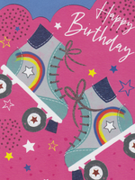 Laura Darrington Happy Birthday - Roller Skates