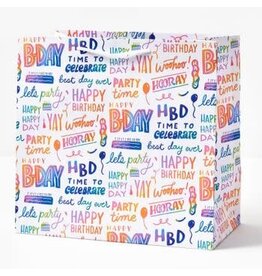 papersource Gift Bag ~ Large, Birthday