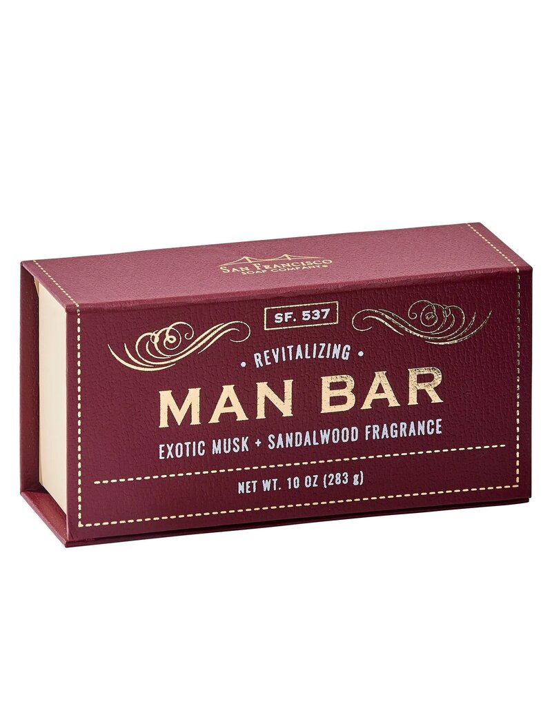 San Fransico Soap Co Man Soap ~Musk & Sandalwood