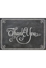 Peter Pauper Boxed Thank You Cards ~ Chalkboard