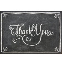 Peter Pauper Boxed Thank You Cards ~ Chalkboard