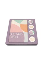 studio oh Boxed Thank You Notes ~ Purple Balance