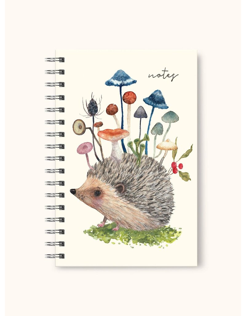 studio oh Spiral Notebook ~ Hedgehog