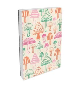 studio oh Medium Coptic Notebook ~ Mushrooms