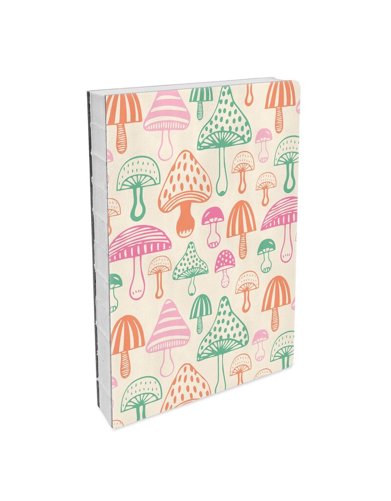 studio oh Medium Coptic Notebook ~ Mushrooms