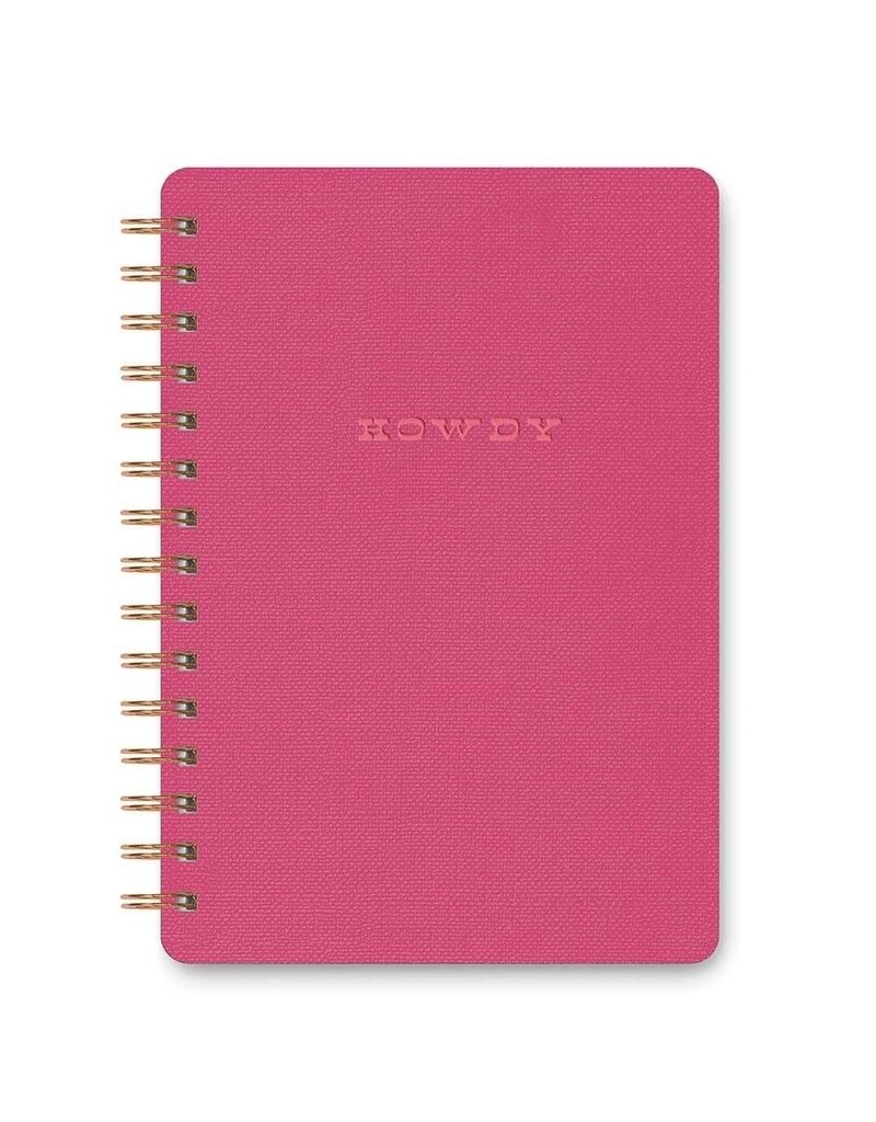 studio oh Spiral Notebook ~ Howdy!