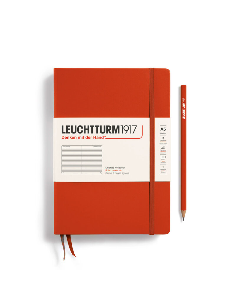 Leuchtturm Leuchtturm1917 A5 Hardcover Ruled Notebook