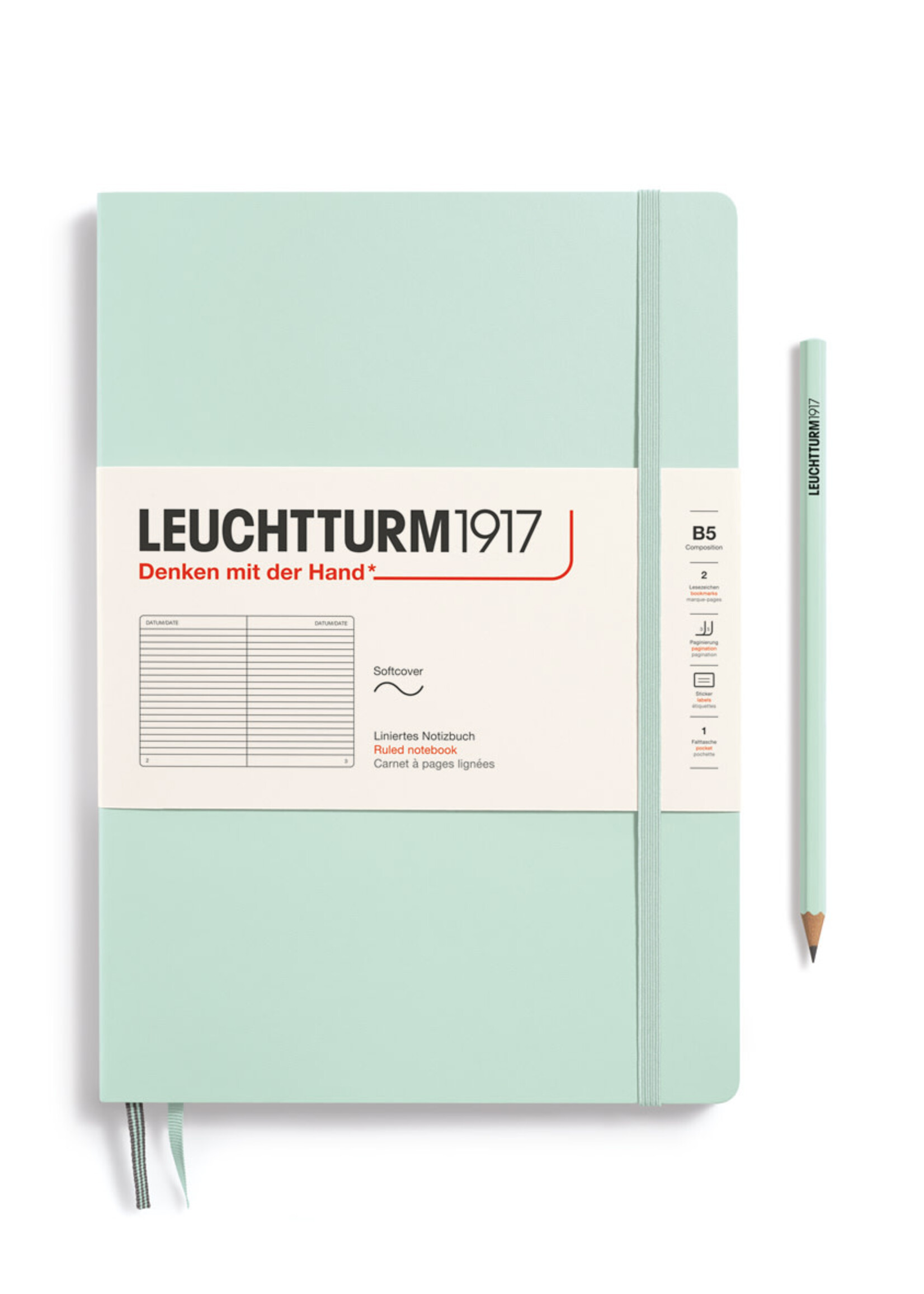 Leuchtturm Leuchtturm B5 Softcover, Ruled
