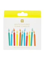 Coloured Flame Birthday Candles